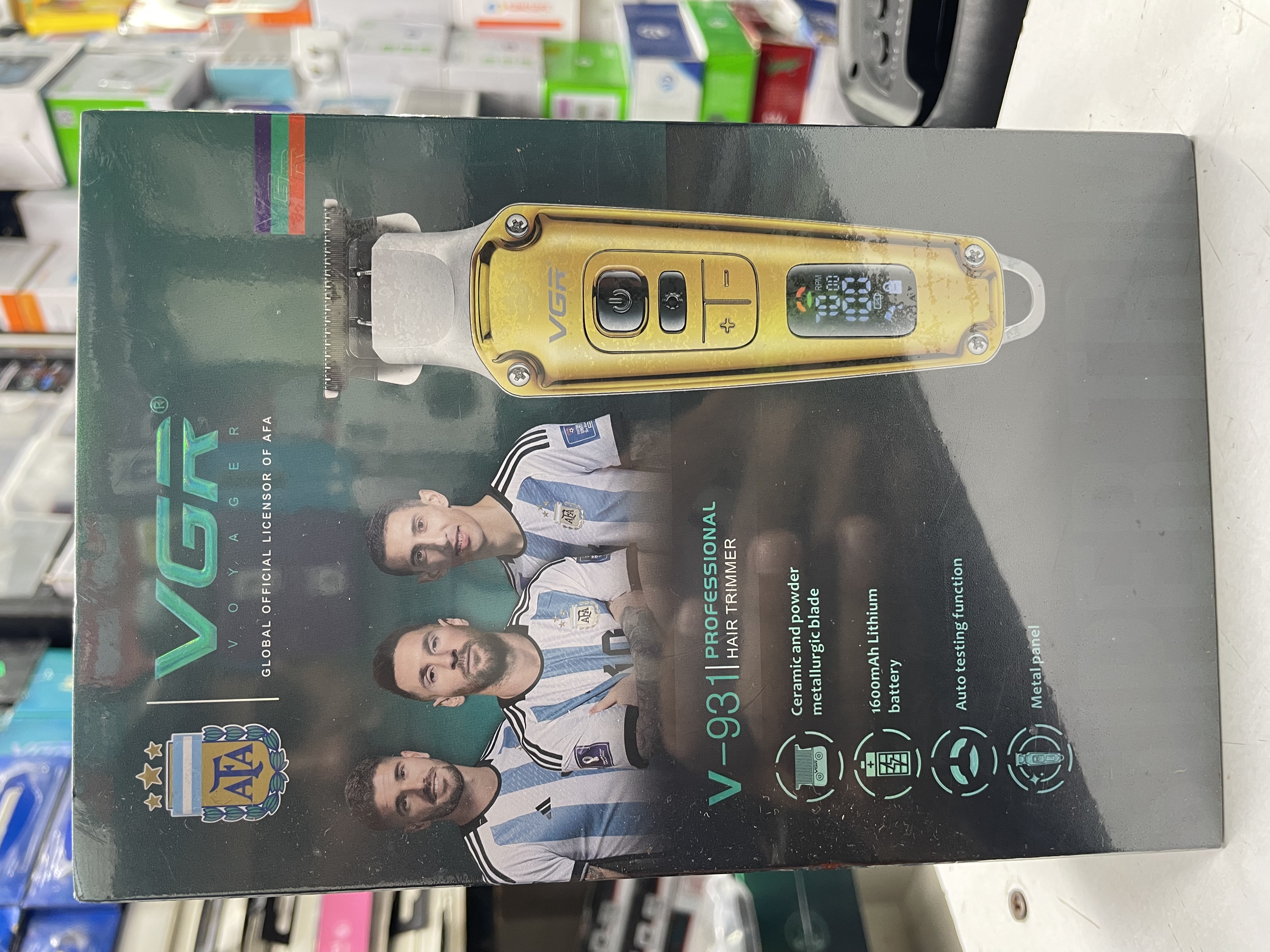 ماشین اصلاح خط وی جی ار v-931 با تکنولوژی برش مستقیم